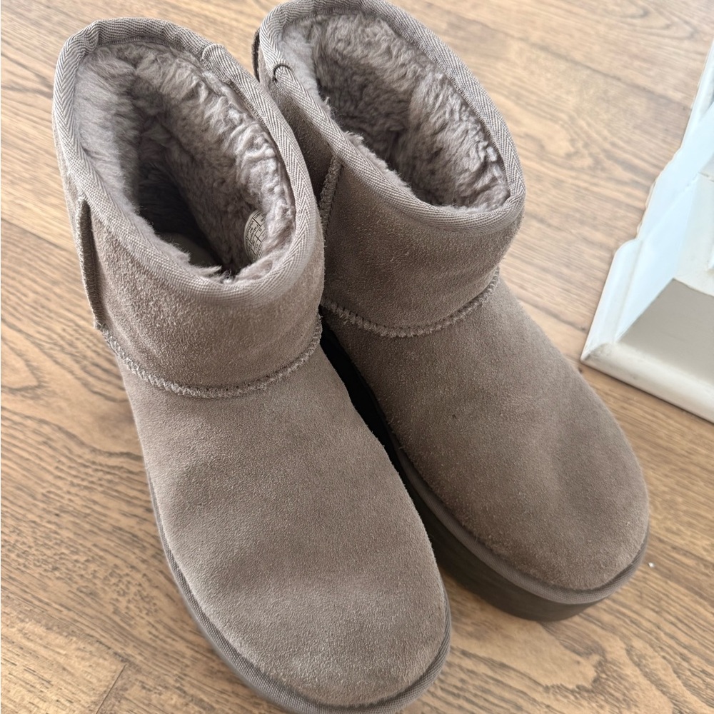 Ugg classic mini platform grey - image 2